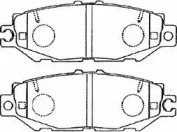 Комплект тормозных колодок (AISIN: A2N058)